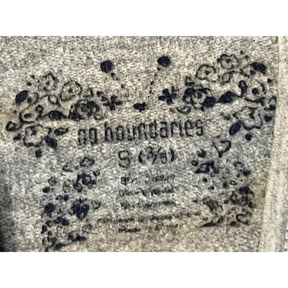 No Boundaries Cropped Sweatshirt Juniors S (3) Used Gray Blue Y2K - Picture 6 of 15